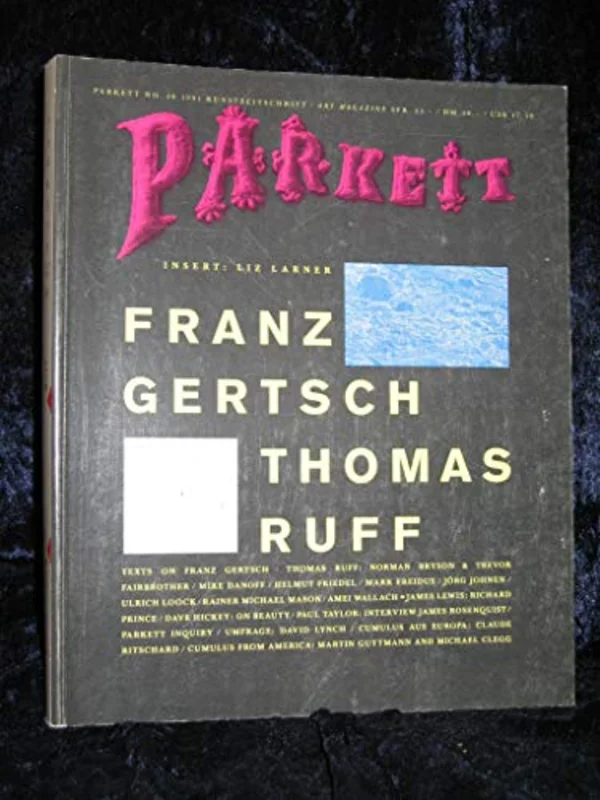 Parkett 28 1991 [Gertsch/Ruff]