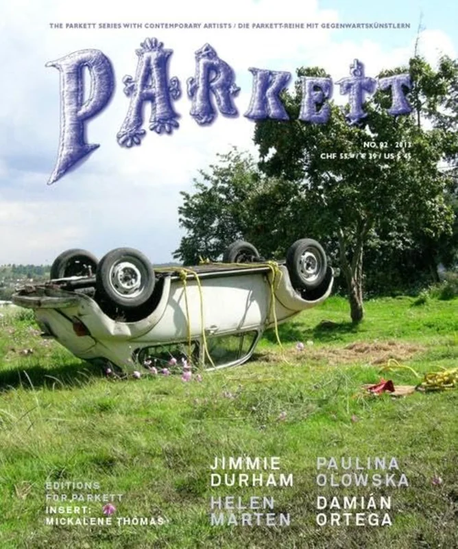 Parkett No. 92: Jimmie Durham, Helen Marten, Pauline Olowska, Damian Ortega