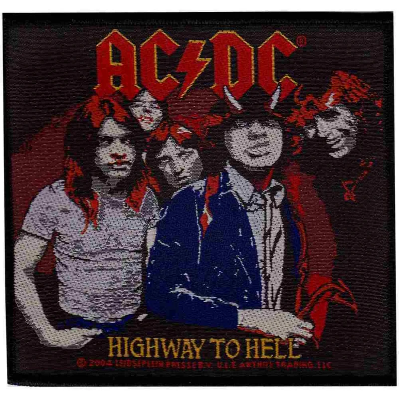 Patches: AC/DC Standard Patch: Highway To Hell (officially licensed)