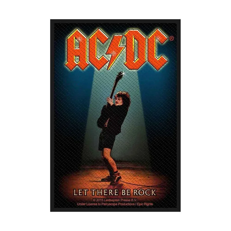 Patches: AC/DC Standard Patch: Let There Be Rock 2 (officially licensed)