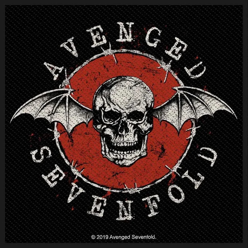Patches: Avenged Sevenfold Standard Patch: Distressed Skull (officially licensed)