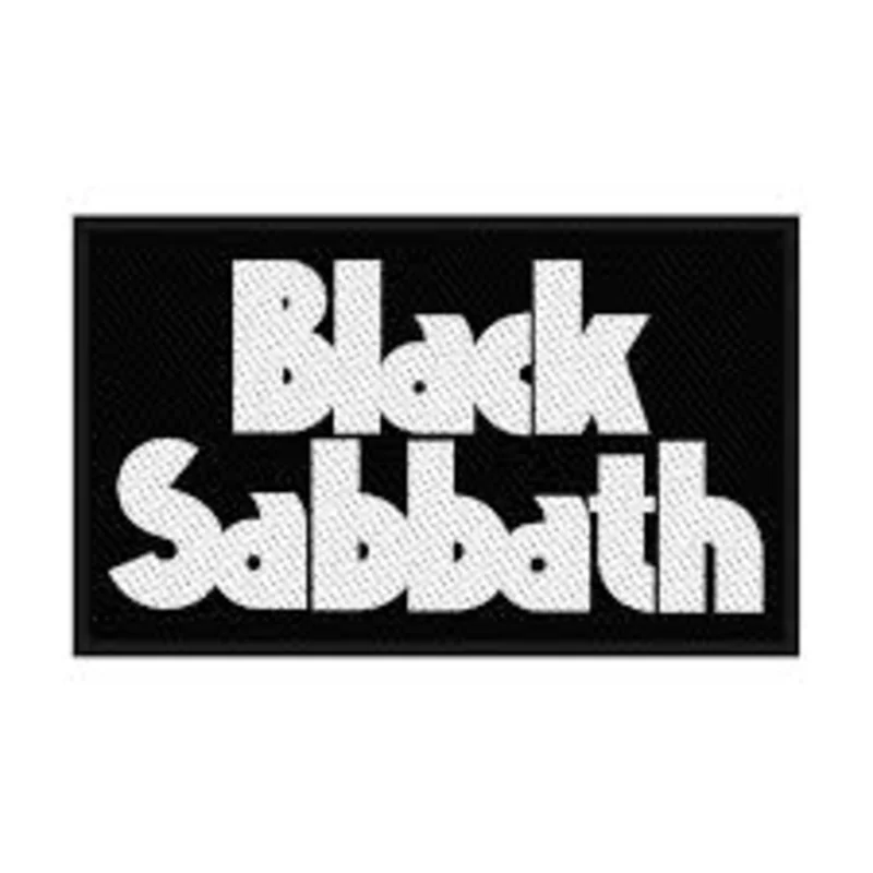Patches: Black Sabbath Standard Patch: Logo (officially licensed)