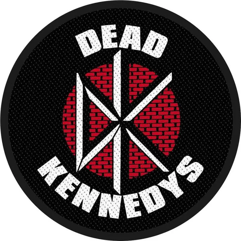 Patches: Dead Kennedys Standard Patch-DK Logo (officially licensed)