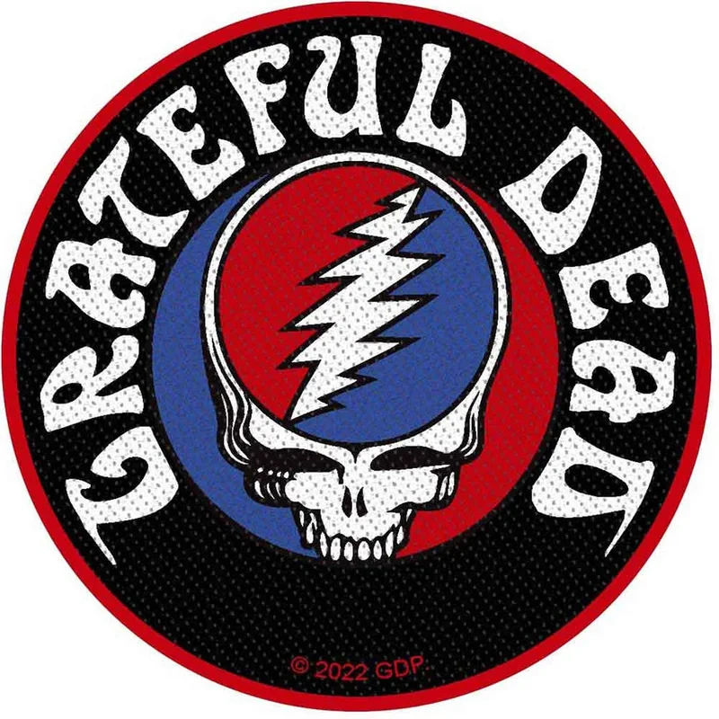 Patches: Grateful Dead Standard Patch: SYF Circle (officially licensed)