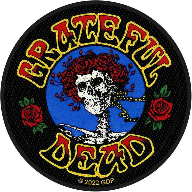 Patches: Grateful Dead Standard Patch: Vintage Bertha Seal (officially licensed)