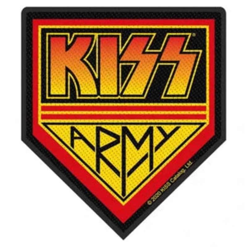 Patches: KISS Standard Patch: KISS Army (officially licensed)