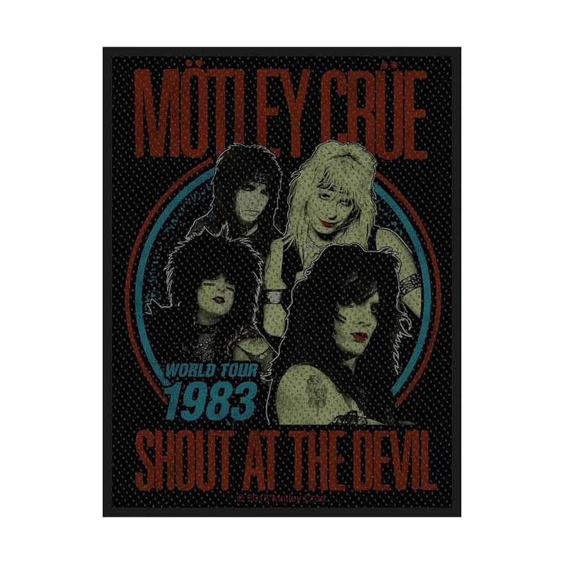 Patches: Motley Crue Standard Patch: Shout At The Devil (officially licensed)