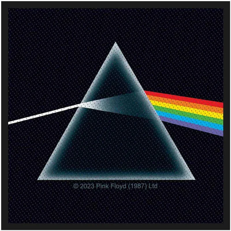 Patches: Pink Floyd Standard Patch: Dark Side Of The Moon (officially licensed)