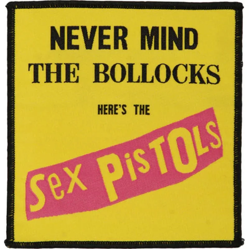 Patches: Sex Pistols-Never Mind The Bollocks (officially licensed)