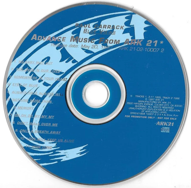Paul Carrack - Blue Views (CD)