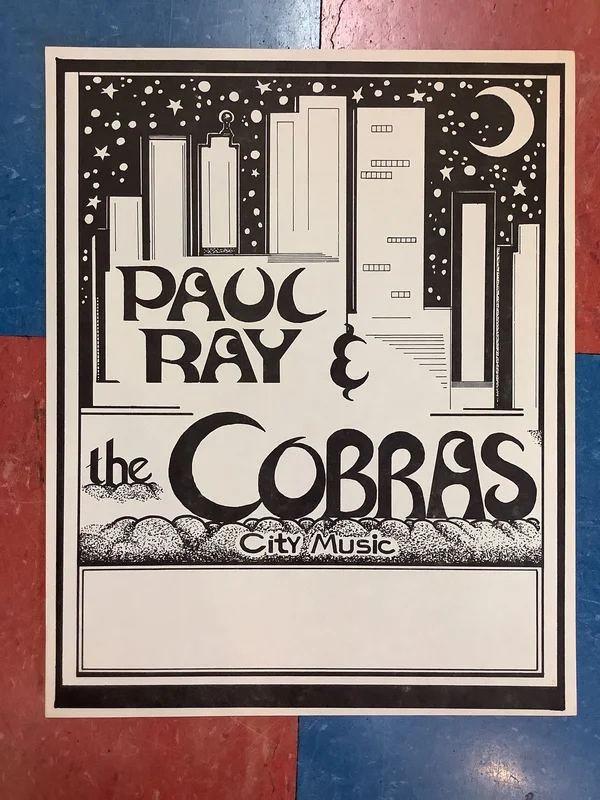 Paul Ray and The Cobras City Music (Poster)
