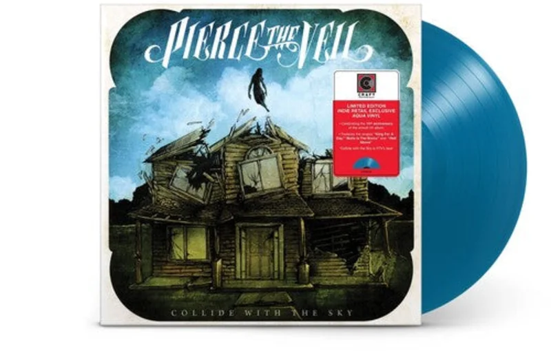 Pierce The Veil-Collide With The Sky (Aqua Vinyl) (LP)
