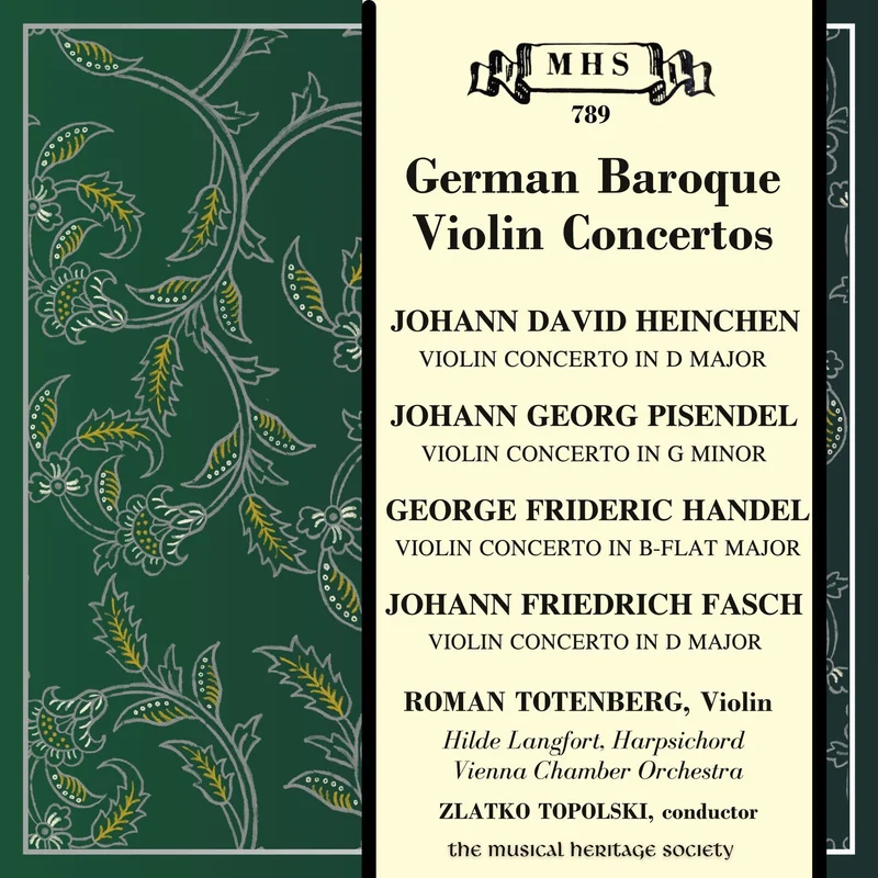 PISANDEL: Violin Concerto in G Minor, JunP I.1: II. Largo