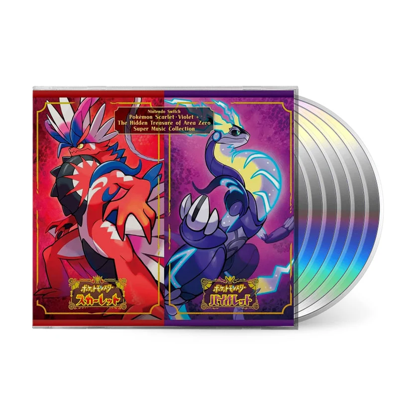 Pokmon Scarlet & Violet + Hidden Treasure of Area Zero (Super Music Collection) [CD]