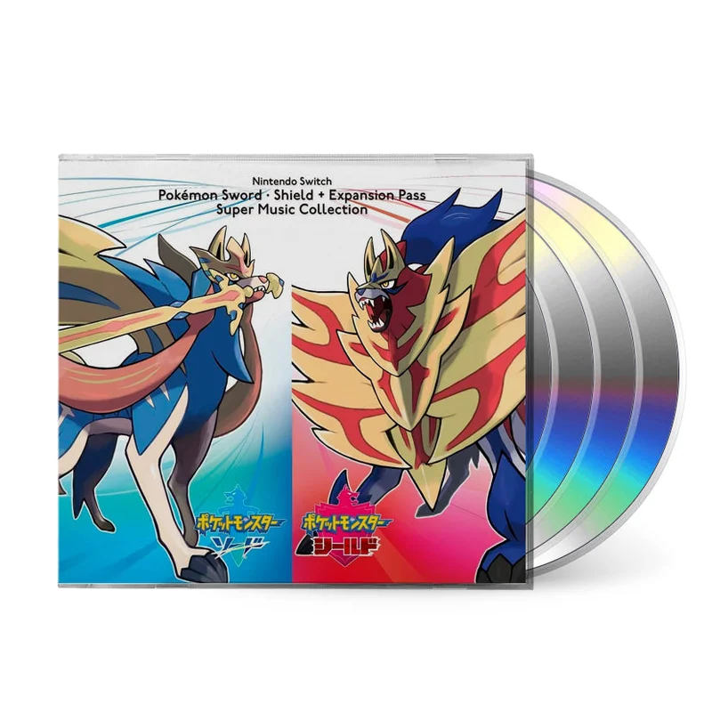 Pokmon Sword & Shield + Expansion Pass (Super Music Collection) [CD]