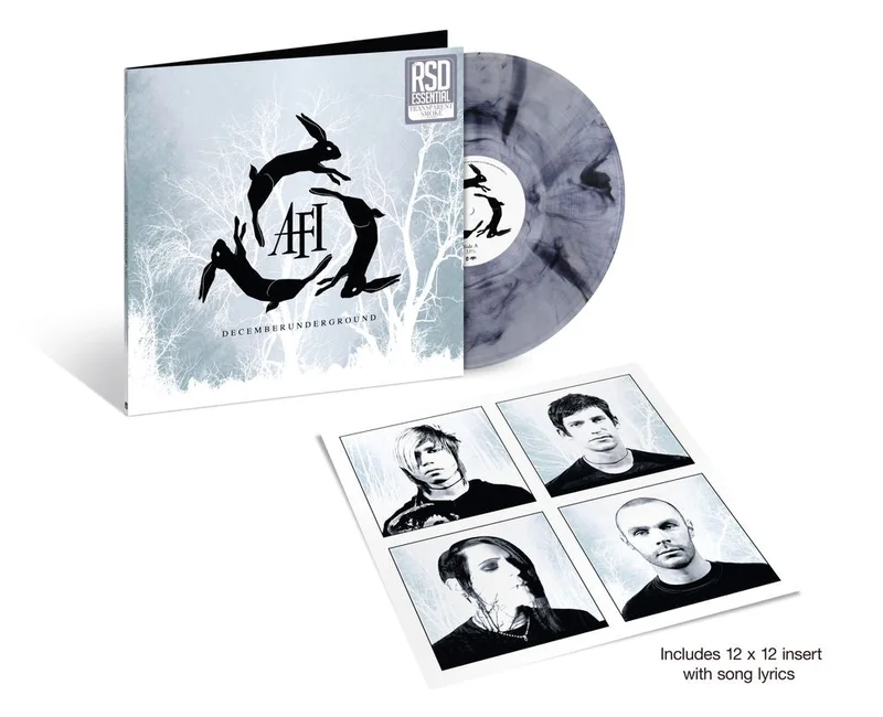 Pre-Order: AFI - Decemberunderground - RSD Essential (Transparent Smoke Vinyl)