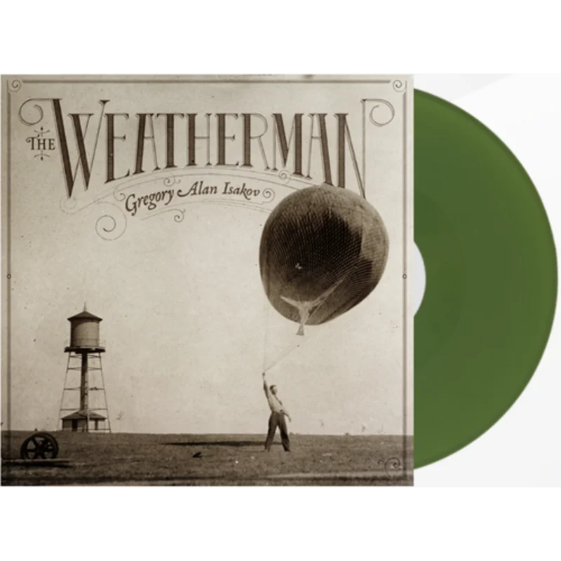 (PRE-ORDER) Gregory Alan Isakov-The Weatherman (INEX) (Green Vinyl) (LP)