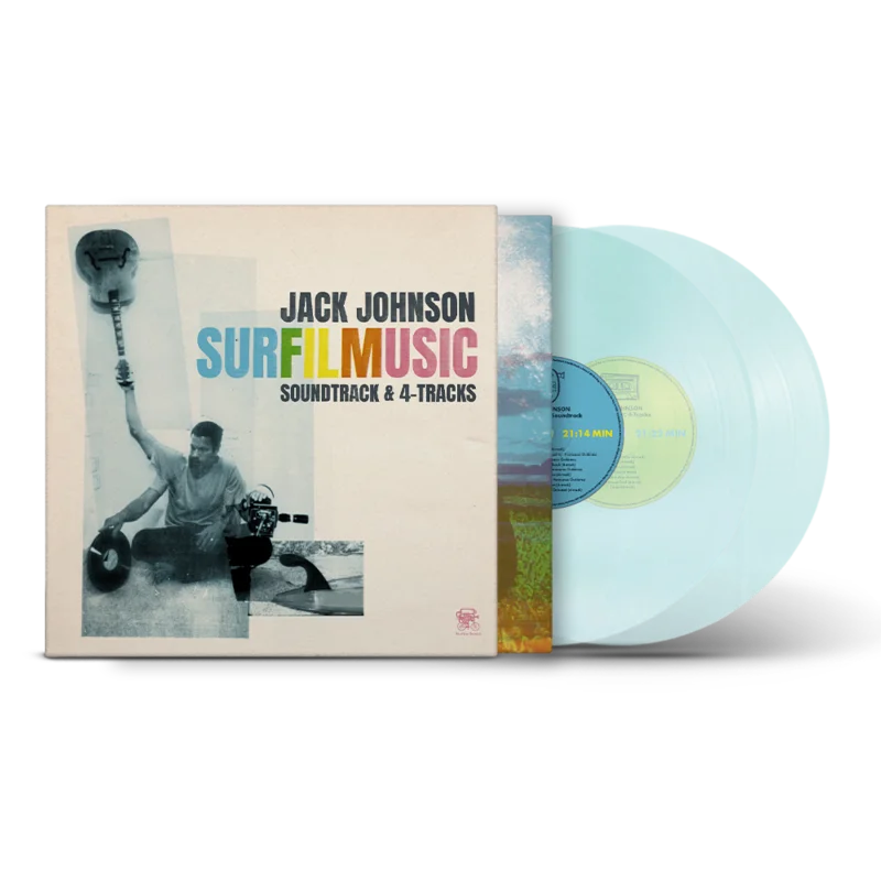 Pre-Order: Jack Johnson - SURFILMUSIC (Soundtrack & 4-Tracks) (Indie Exclusive Soda Pop Bottle Blue)