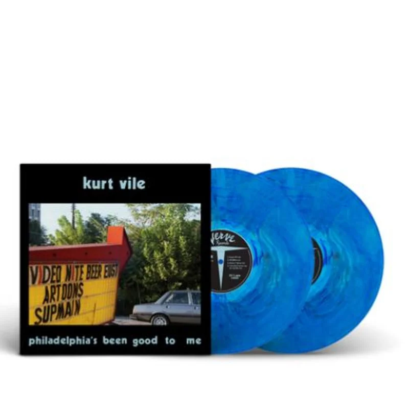Pre-Order: Kurt Vile - Philadelphia's been good to me (Schuylkill River Blue)