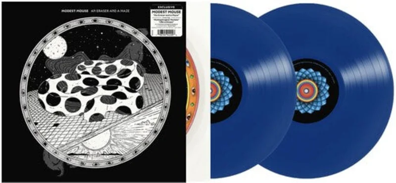 (PRE-ORDER) Modest Mouse-An Eraser And A Maze (INEX) (Blue Vinyl) (2XLP)