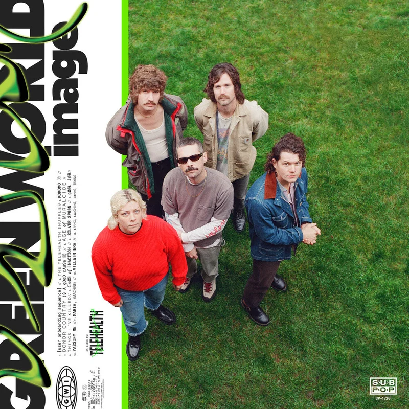 Pre-Order: Telehealth - Green World Image (Colored Vinyl)