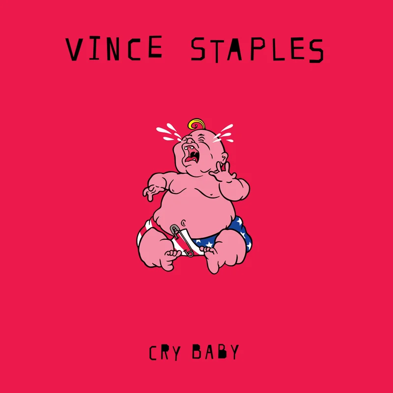 (PRE-ORDER) Vince Staples-Cry Baby (INEX) (Red Vinyl) (LP)