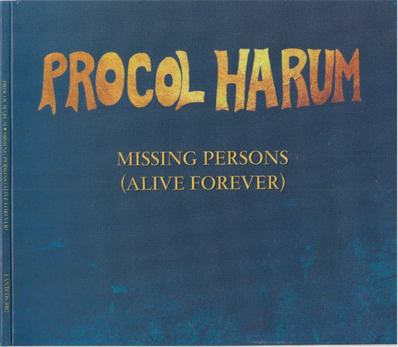 Procol Harum - Missing Persons (Alive Forever) (CD)