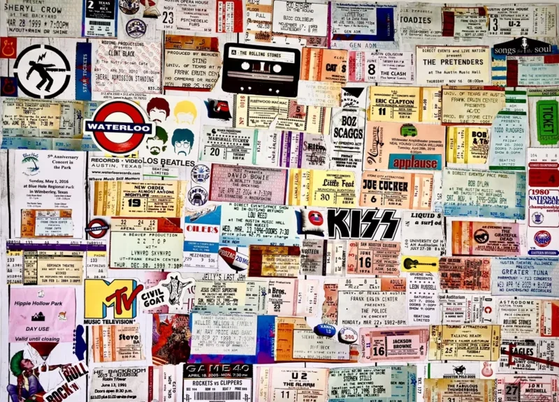 Puzzle - Ticket Stubs, 500 Pieces