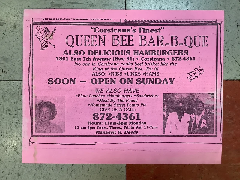 Queen Bee Bar-B-Que (Poster)