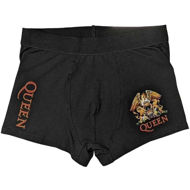 Queen Unisex Boxers: Classic Crest Large