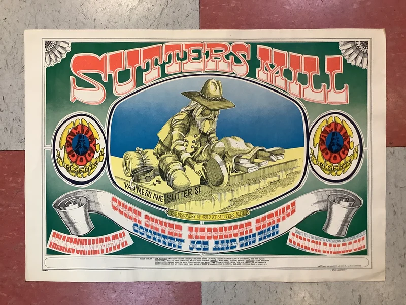 Quicksilver and Country Joe at Avalon Ballroom - 1967 (Poster)