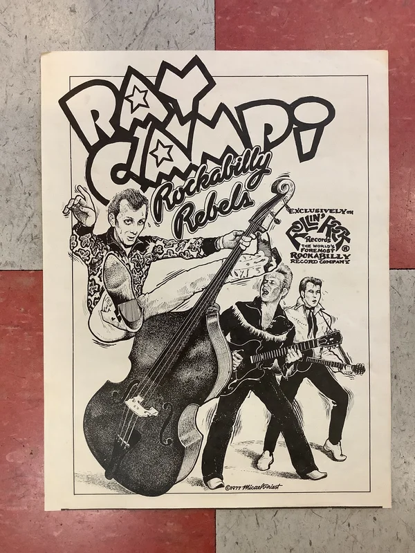 Ray Campi Rockabilly Rebels - 1977 (Poster)