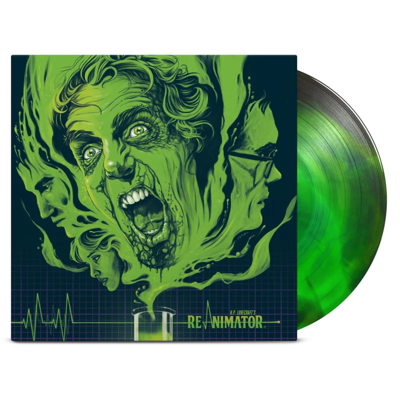 Re-Animator (Re-Agent Green and Black Swirl) - Vinyl Soundtrack