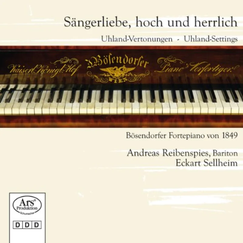 Reibenspies  Andreas/sellheim - Sngerliebe, hoch und herrlich - Uhland Settings [CD]