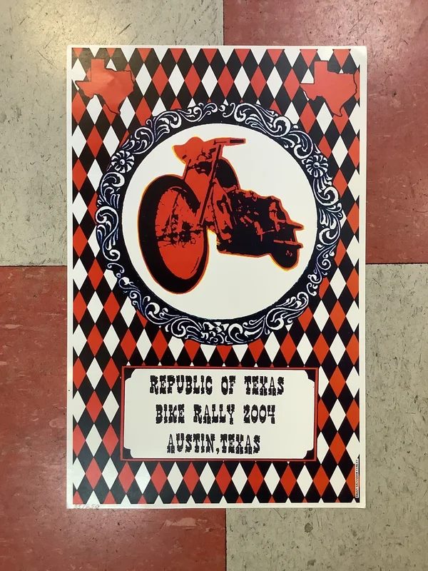 Republic of Texas Bike Rally - 2004 (Poster)