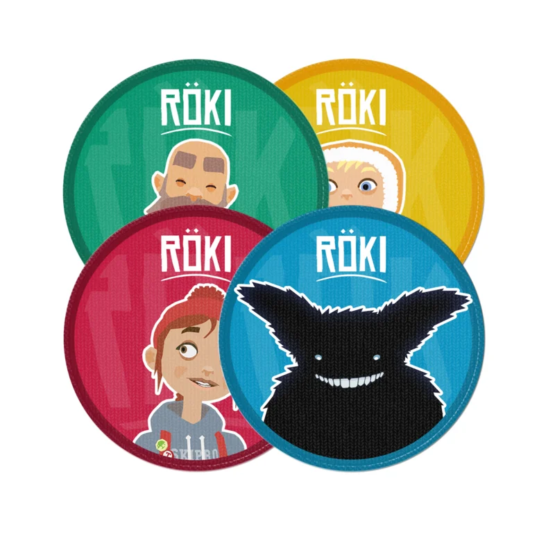 Rki - Woven Cloth Badges