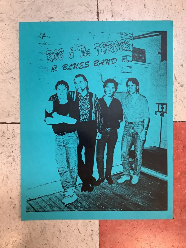 Rob & The Throbs Blues Band (Poster)