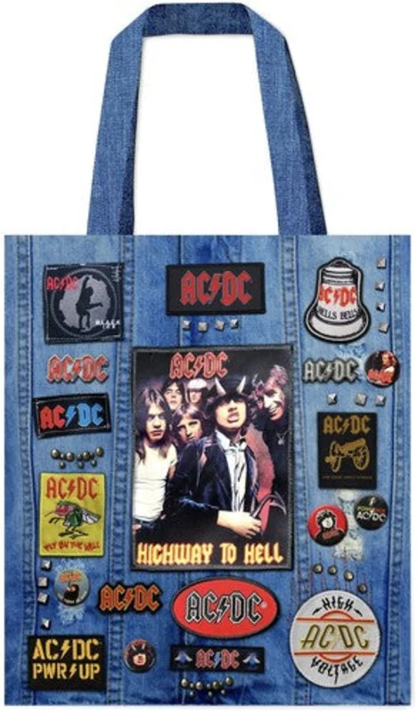 Rocksax - AC/DC - Battle Bag - 16 X 16 Soft Polyester Bag with Web Handles