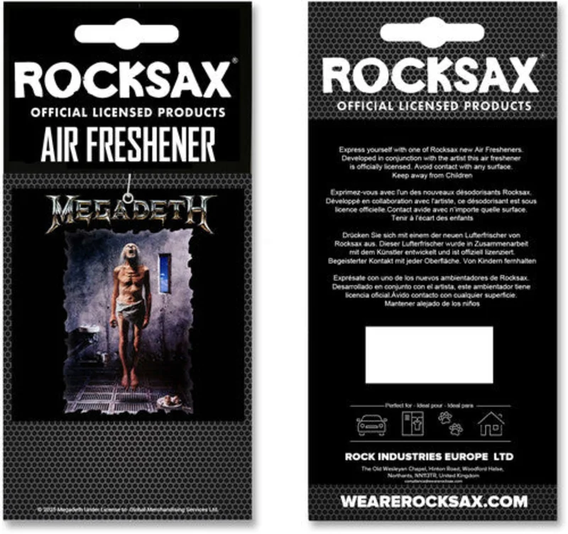 Rocksax - Megadeth - Extinction - Air Freshener