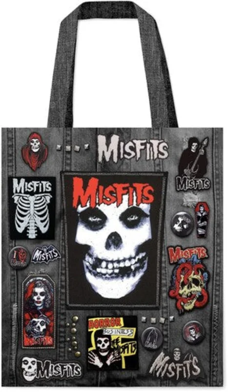 Rocksax - Misfits - Battle Bag - 16 X 16 Soft Polyester Bag with Web Handles