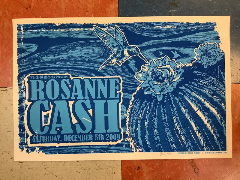 Rosanne Cash at Waterloo Records - 2009 (Poster)