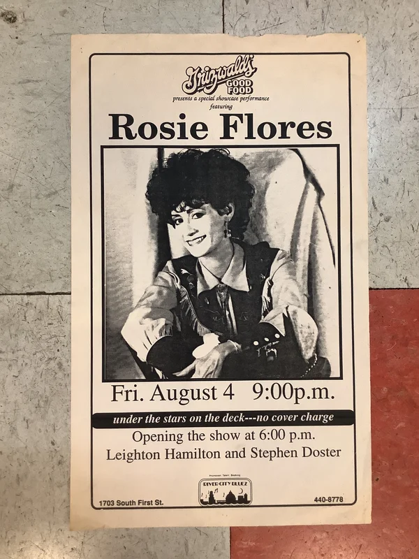 Rosie Flores at Griswald's (Poster)