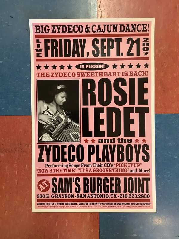 Rosie Ledet at Sam's Burger Joint - 2007 (Poster)