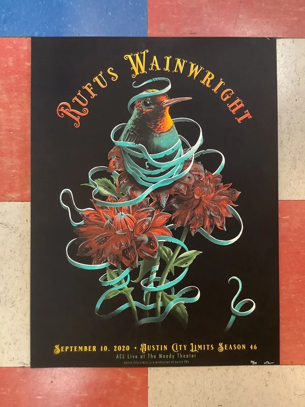 Rufus Wainright at Austin City Limits - 2020 (Poster)