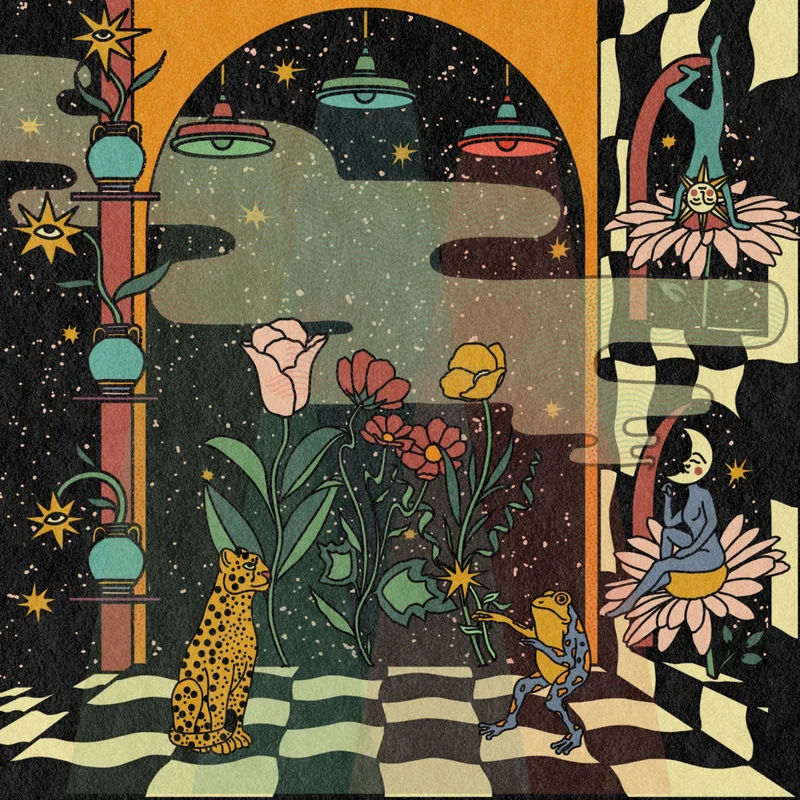 Ryley Walker & Kikagaku Moyo - Deep Fried Grandeur LP