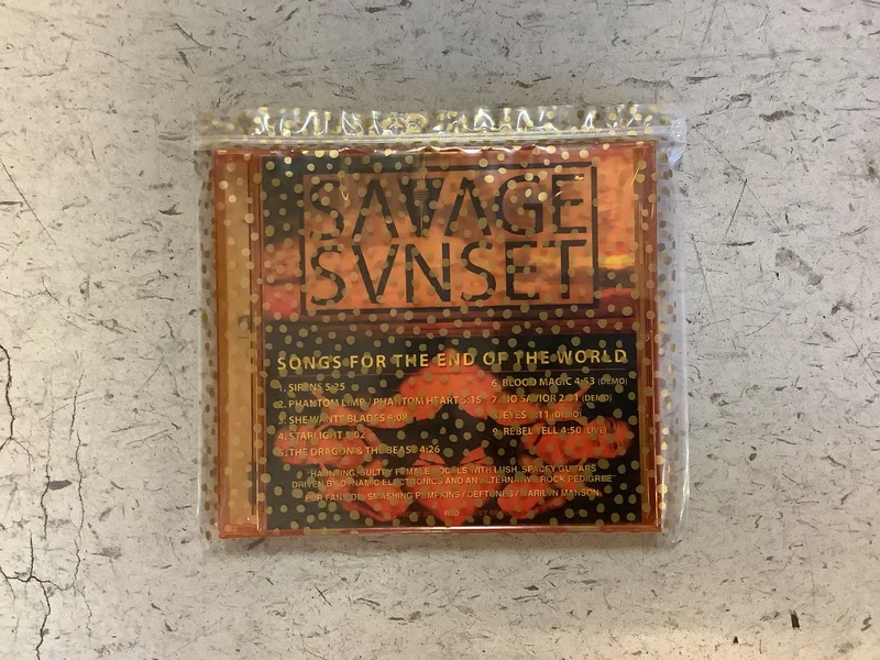 Savage Sunset - Songs for the End of the World (CD, Album) Green