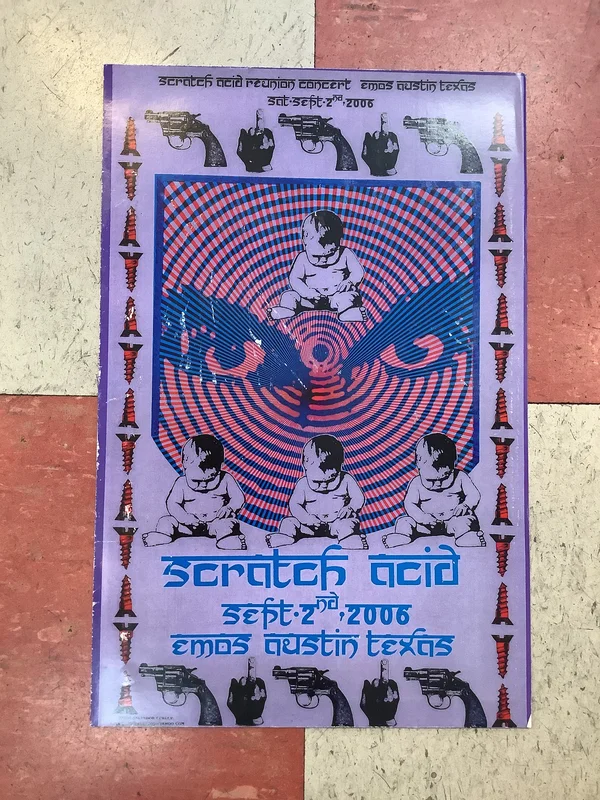 Scratch Acid at Emo's - 2006 (Poster)