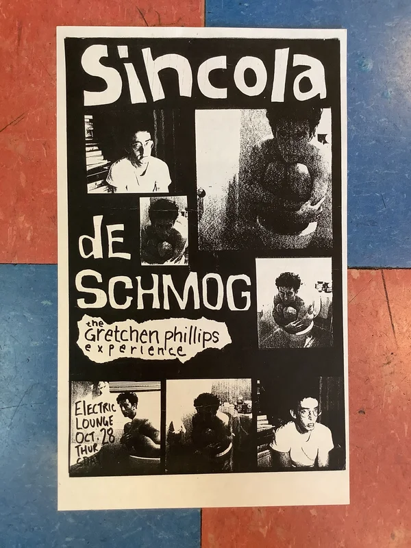 Sincola at Electric Lounge (Poster)