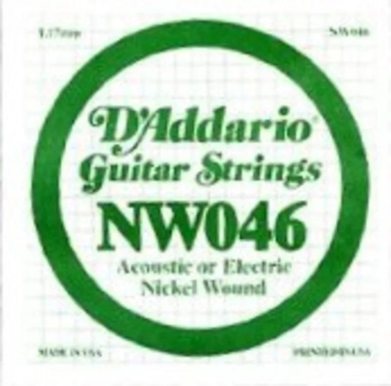 Single Guitar String - D'addario Nw046