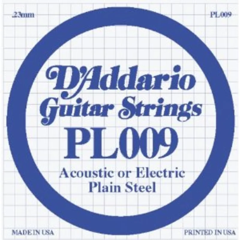 Single Guitar String - D'addario Pl009